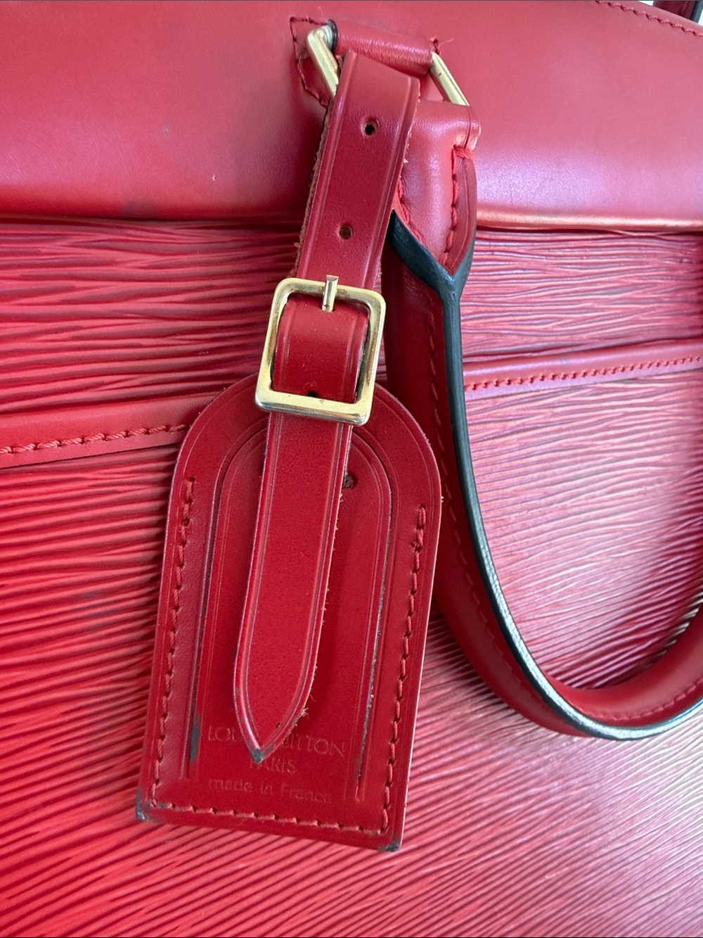 Louis Vuitton Red Epi Leather Top-Handle Briefcase - Picture 3 of 16